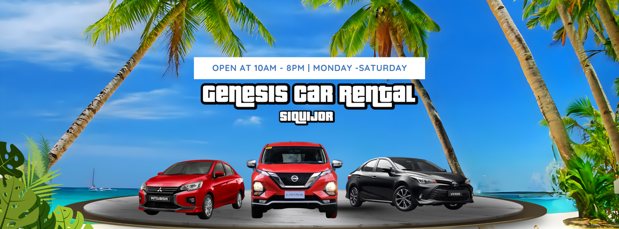 Affordable car rental in Siquijor